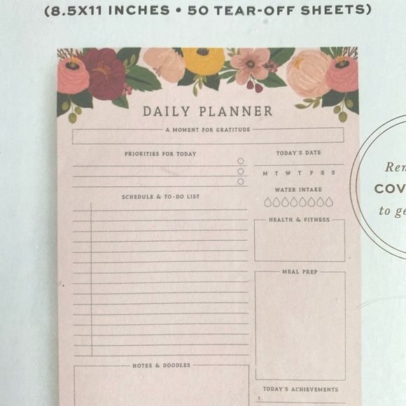 Daily Planner Sheets - Picture 2 of 4